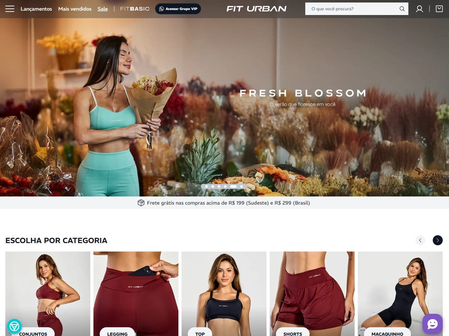 Prévia do projeto: Fit Urban